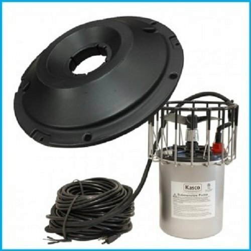 Kasco Marine 3/4hp Surface Pond Aerator Circulator Deicer with Float 50' Cord Kasco Marine 3/4hp Surface Pond Aerator Circulator Deicer with Float 50' Cord