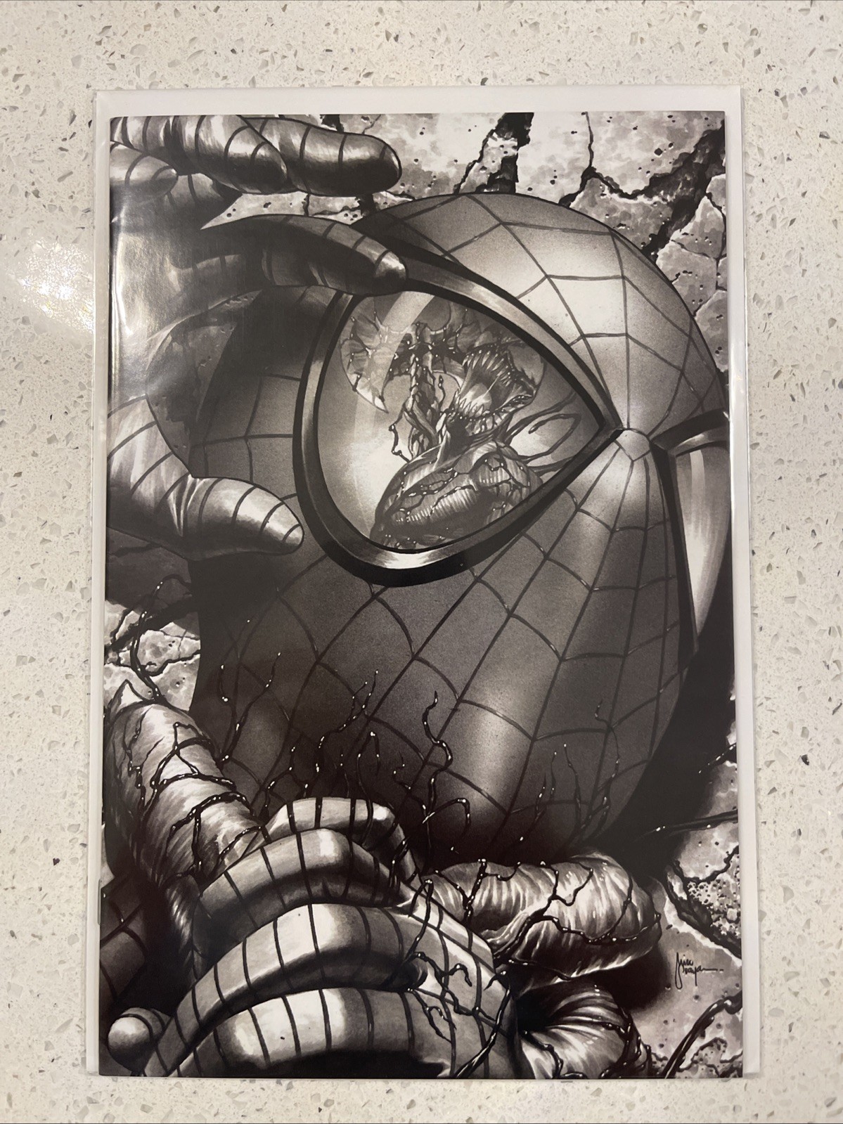 CARNAGE #1 RARE SUAYAN VIRGIN B&W SKETCH VARIANT 2022 NM CARNAGE #1 RARE SUAYAN VIRGIN B&W SKETCH VARIANT 2022 NM