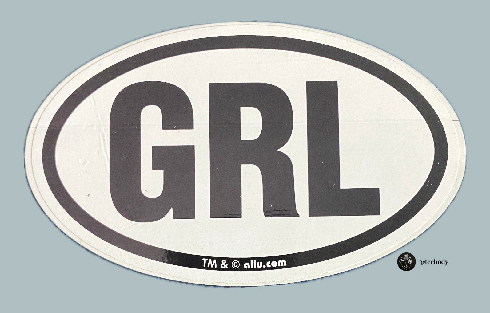 Girl Skateboards GRL Oval Sticker + LittlePaw Mirror Finish Decal Lot Crailtap
