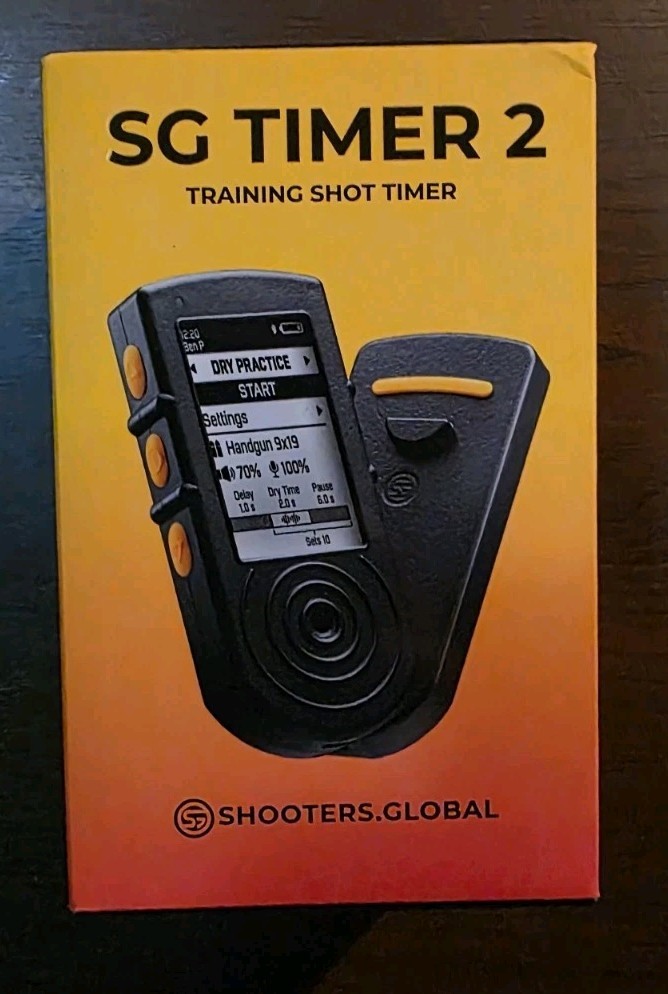 NEW Shooters Global SG Timer 2 Shot Timer | Magnetic Clip | Authorized Dealer