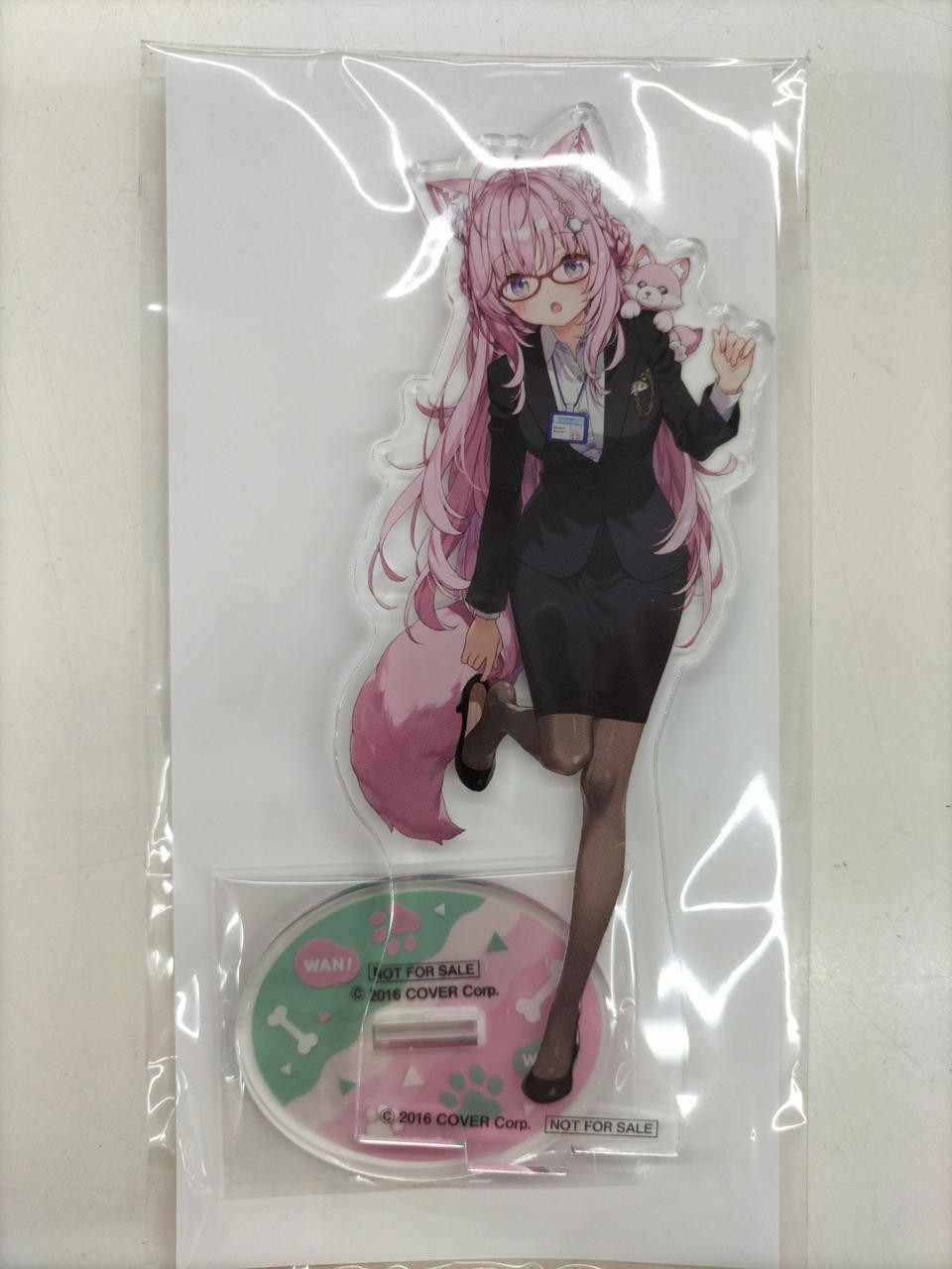Asahi WONDA Hololive Campaign Acrylic Panel Limited Promo Collectible Asahi WONDA Hololive Campaign Acrylic Panel Limited Promo Collectible