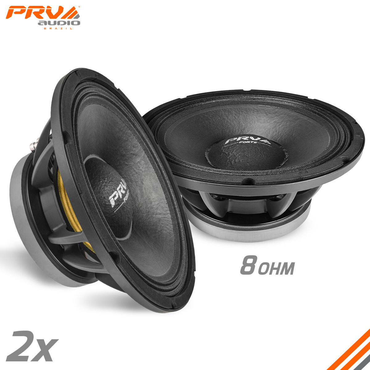 2x PRV Audio 12MB1000FT Midbass Car Audio 12\