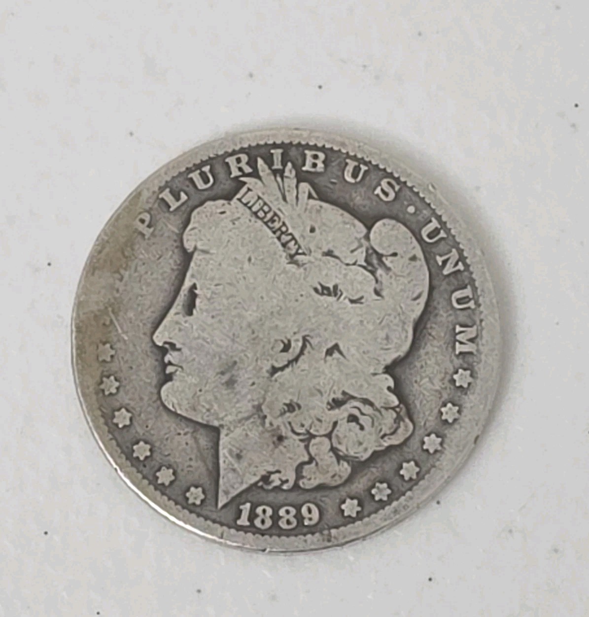 1889 Morgan Silver Dollar $1 Philadelphia No Mint Mark 90% Silver US Coin