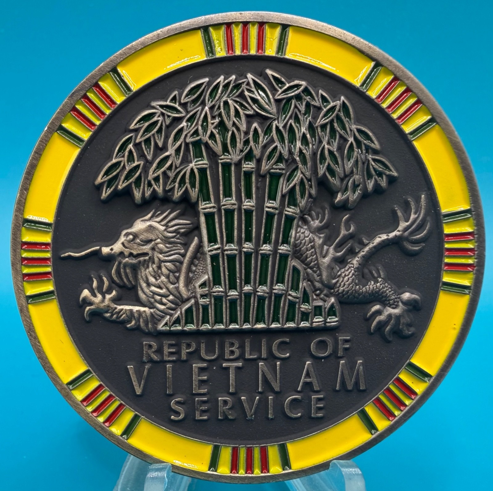 US Armed Forces Republic of Vietnam Service 1959-1975 Veteran Challenge Coin