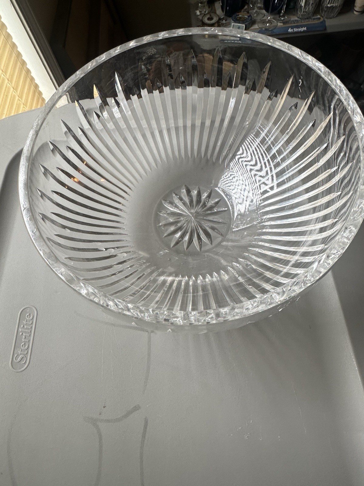 1 (One) WATERFORD CARINA Cut Lead Crystal 9