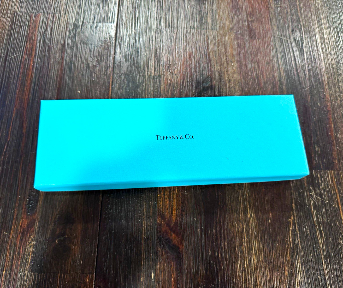 Tiffany & Co. Metal Ballpoint Pen w/ Box & Pouch