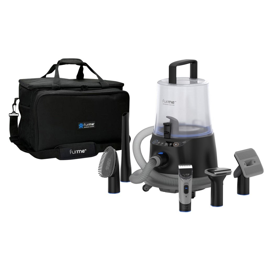FurMe Ultra Pet Grooming Vacuum Kit 5-in-1 with Carrying Case 14000Pa NEW