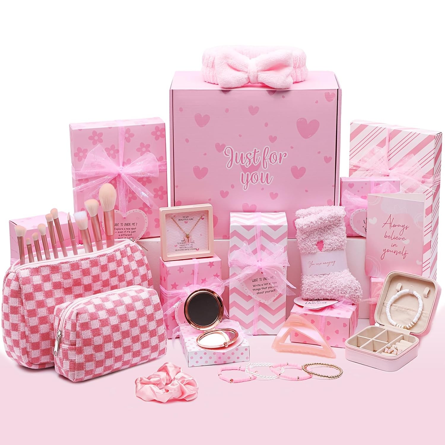 Christmas Gifts for Tween & Teen Girls, 11PCS Birthday Gifts Basket Teen Girls