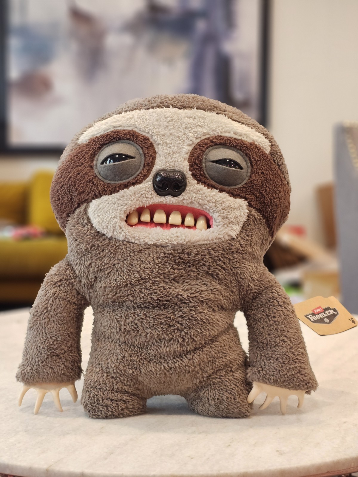Fuggler Bigg Fugg Series 2 Large Ugly Cute Monster Sickening Sloth Plush Doll