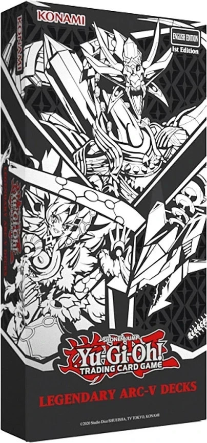 Yu-Gi-Oh TCG: Legendary Arc-v Decks Box Set 2026 1st First Edition