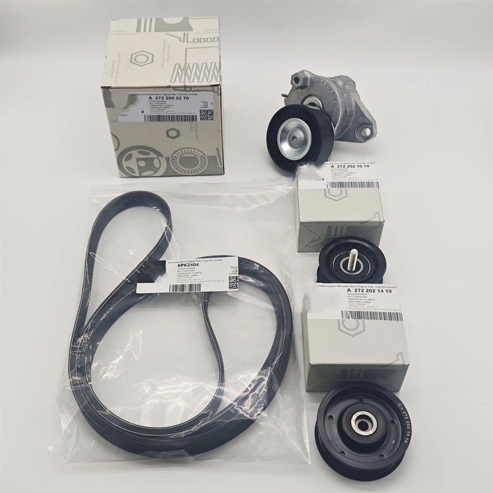 NEW Serpentine Belt Drive Kit A2722000270 For Mercedes C300 C350 E350 E550 US