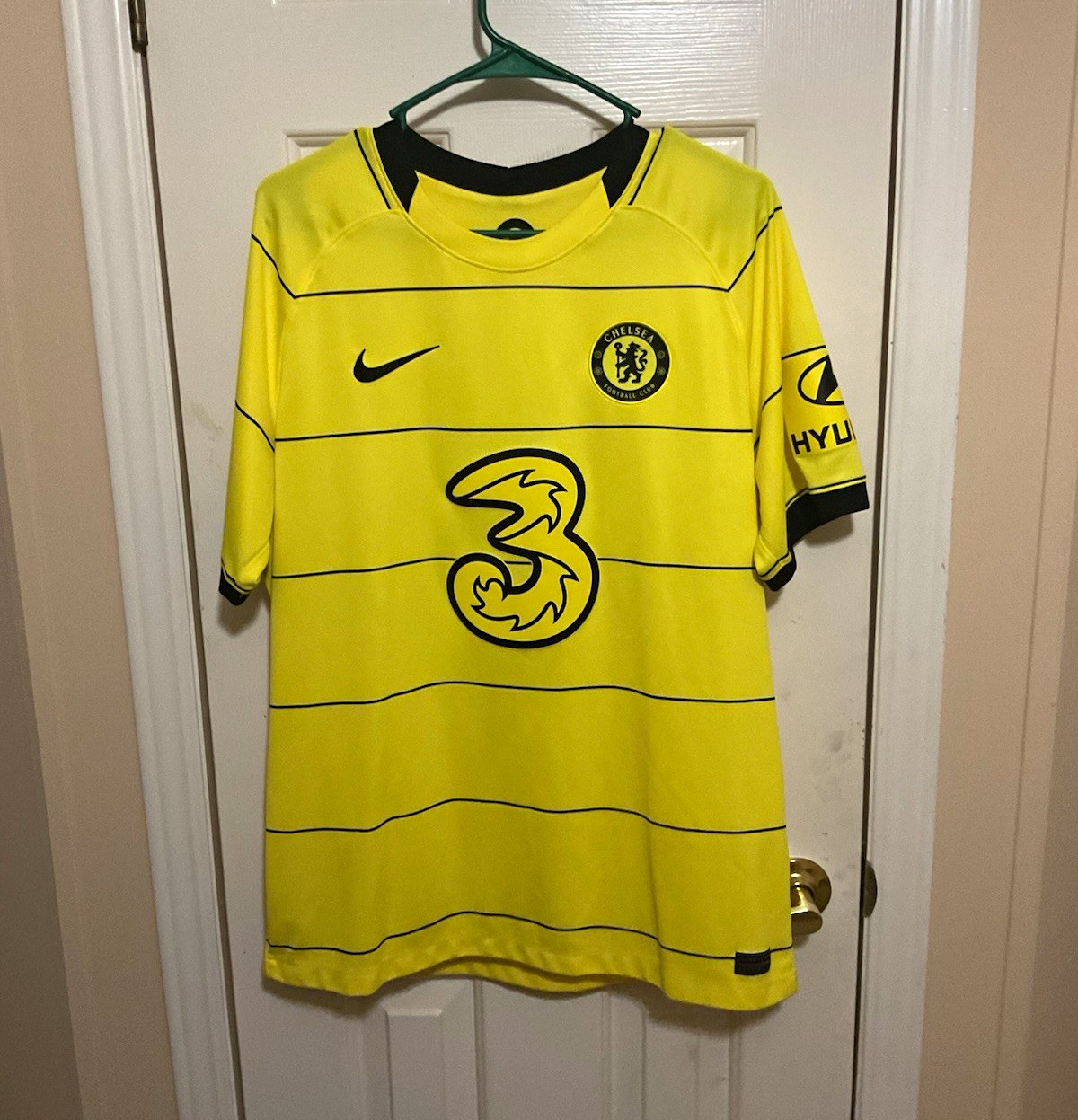 Nike Chelsea FC 21/22 Away Shirt Pulisic #10 Men\'s L Nike Chelsea FC 21/22 Away Shirt Pulisic #10 Men\'s L