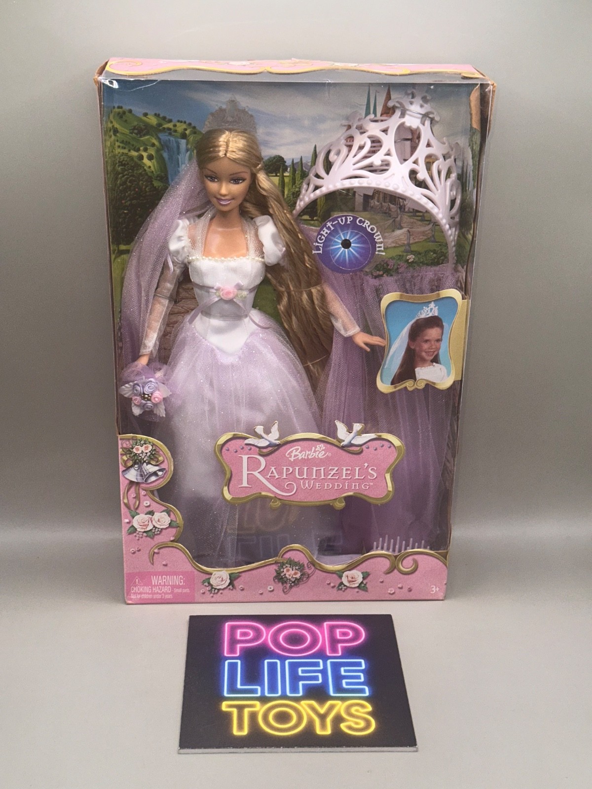Vintage 2005 Mattel “Rapunzel’s Wedding Barbie” #J1014 *NRFB*