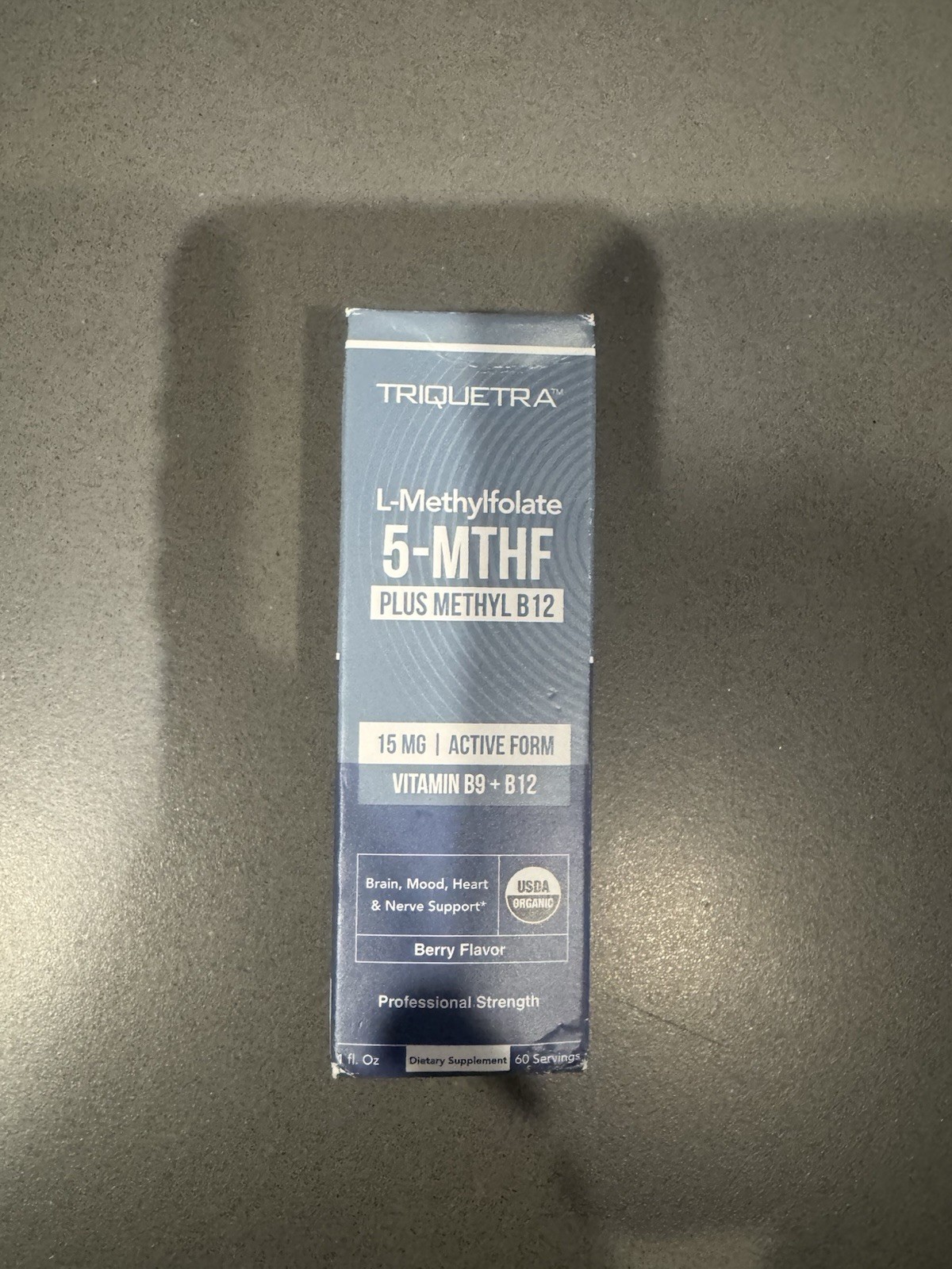 Triquetra L-Methylfolate 5-MTHF-drops- New- Sealed