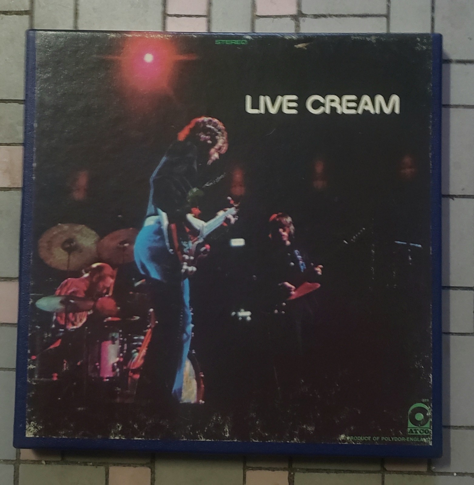 Live Cream Reel to Reel Tape / BOX & EMPTY REEL ONLY Nice Live Cream Reel to Reel Tape / BOX & EMPTY REEL ONLY Nice