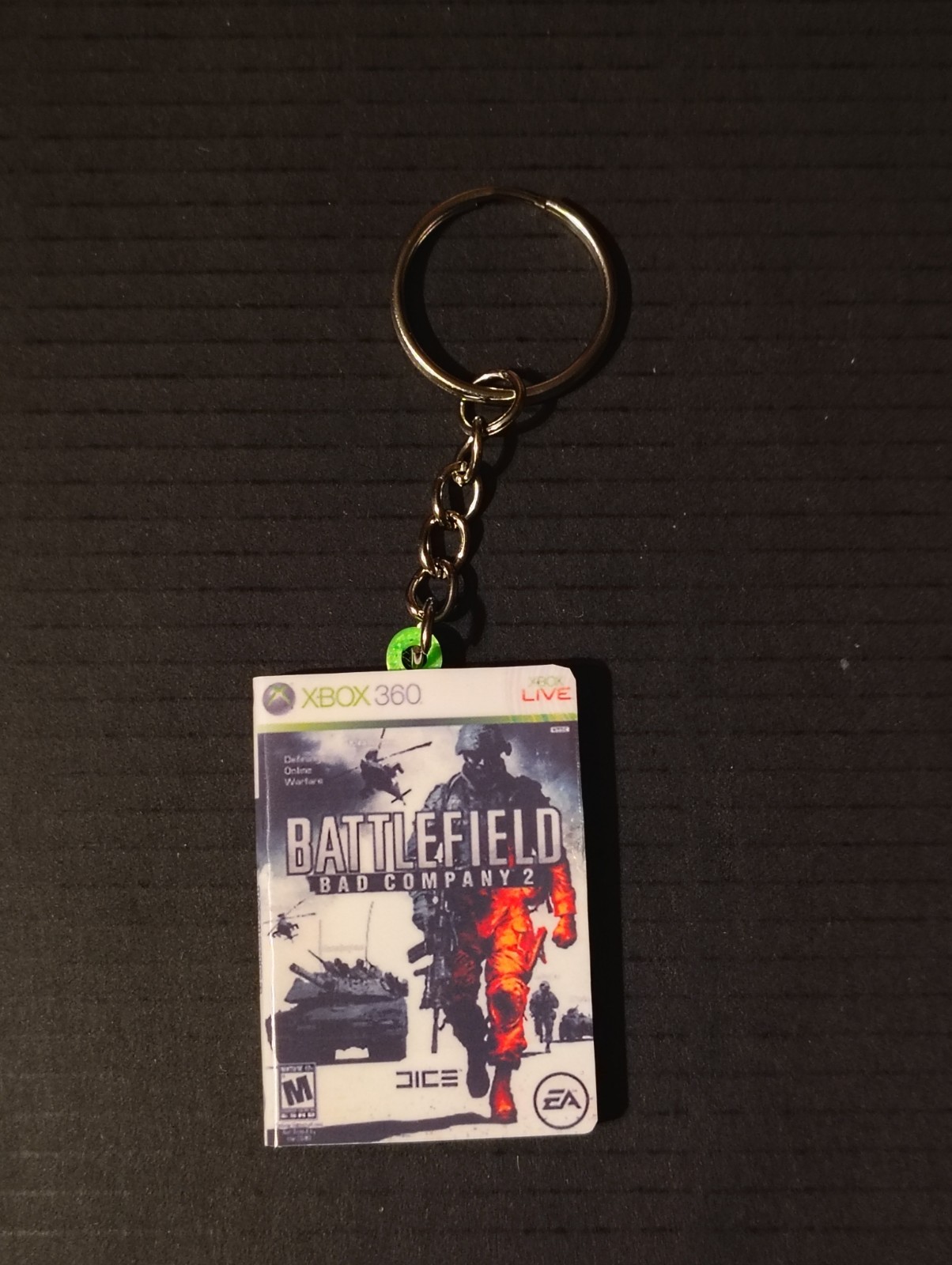 Battlefield: Bad Company 2 - Handmade Xbox 360 Keychain Battlefield: Bad Company 2 - Handmade Xbox 360 Keychain