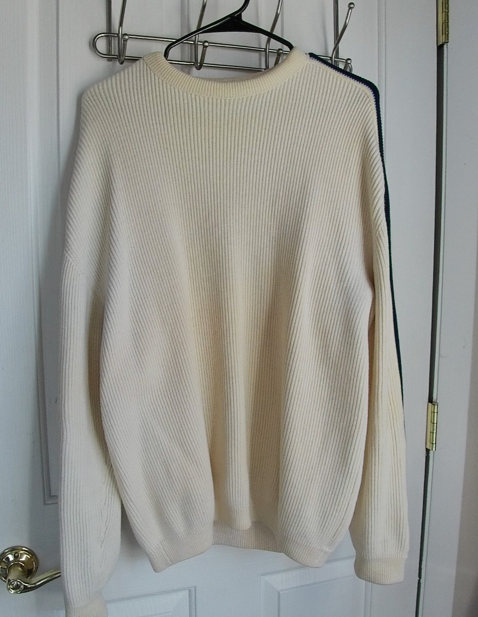 Montant Pull Wool Ski Sweater VTG 60s France Made | Approx Mens Large Montant Pull Wool Ski Sweater VTG 60s France Made | Approx Mens Large