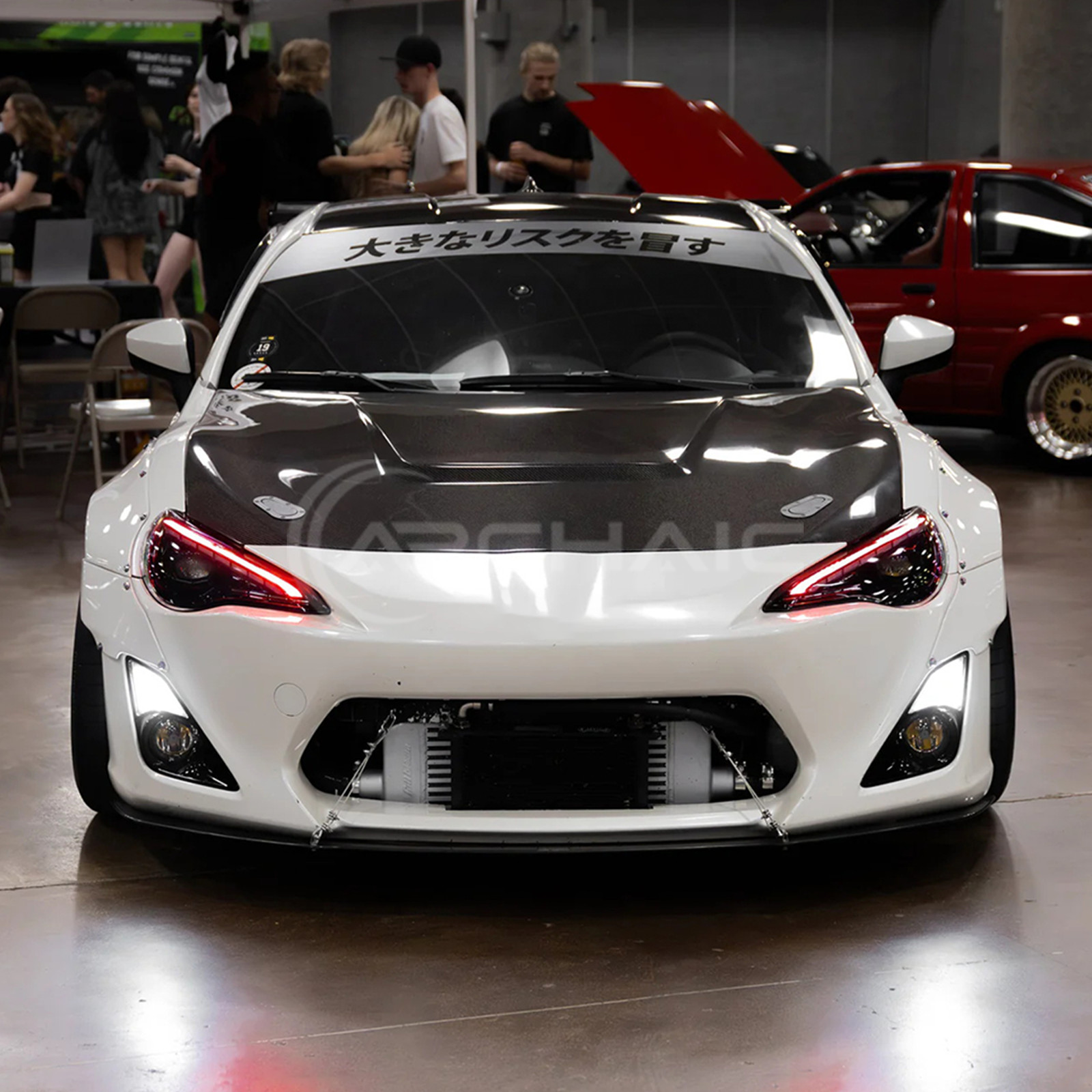 Pair RGB DRL LED Headlights For Toyota 86 Subaru BRZ Scion FR-S 2012-2021
