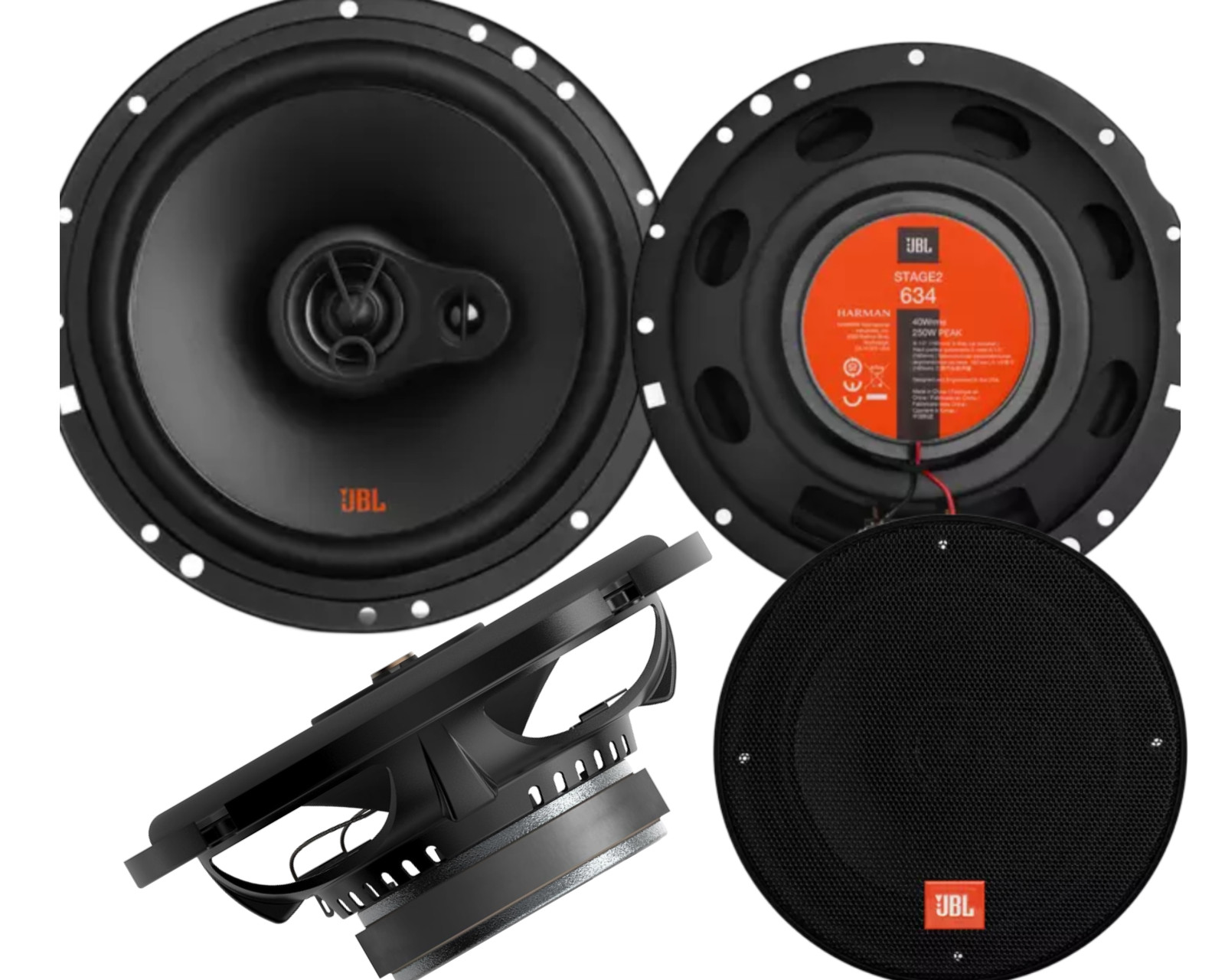 4x JBL 6.5\