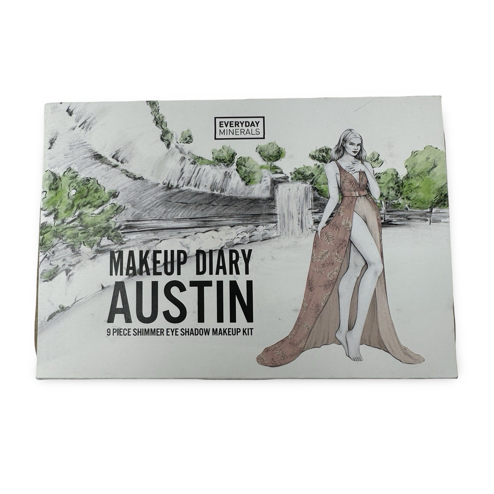 Everyday Minerals Makeup Diary Austin 9 Pc Shimmer Eye Shadow Limited Edition Everyday Minerals Makeup Diary Austin 9 Pc Shimmer Eye Shadow Limited Edition