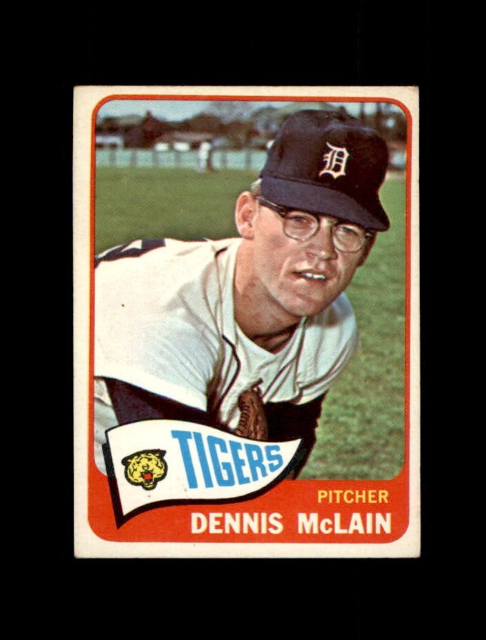 1965 Topps Baseball #236 Denny McLain RC Rookie (Tigers) EXMT