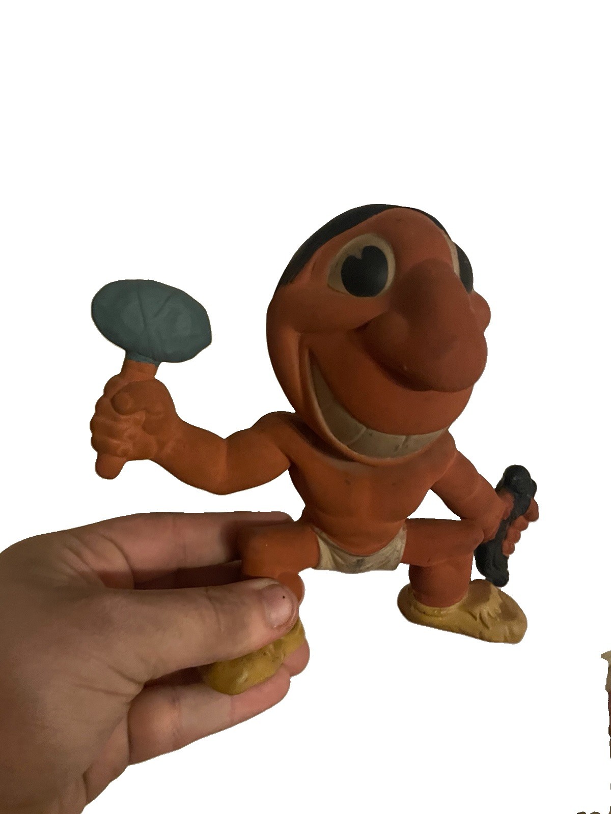 Vtg 1950s Rempel Chief Wahoo Squeak Toy Cleveland Indians Fred Reinert