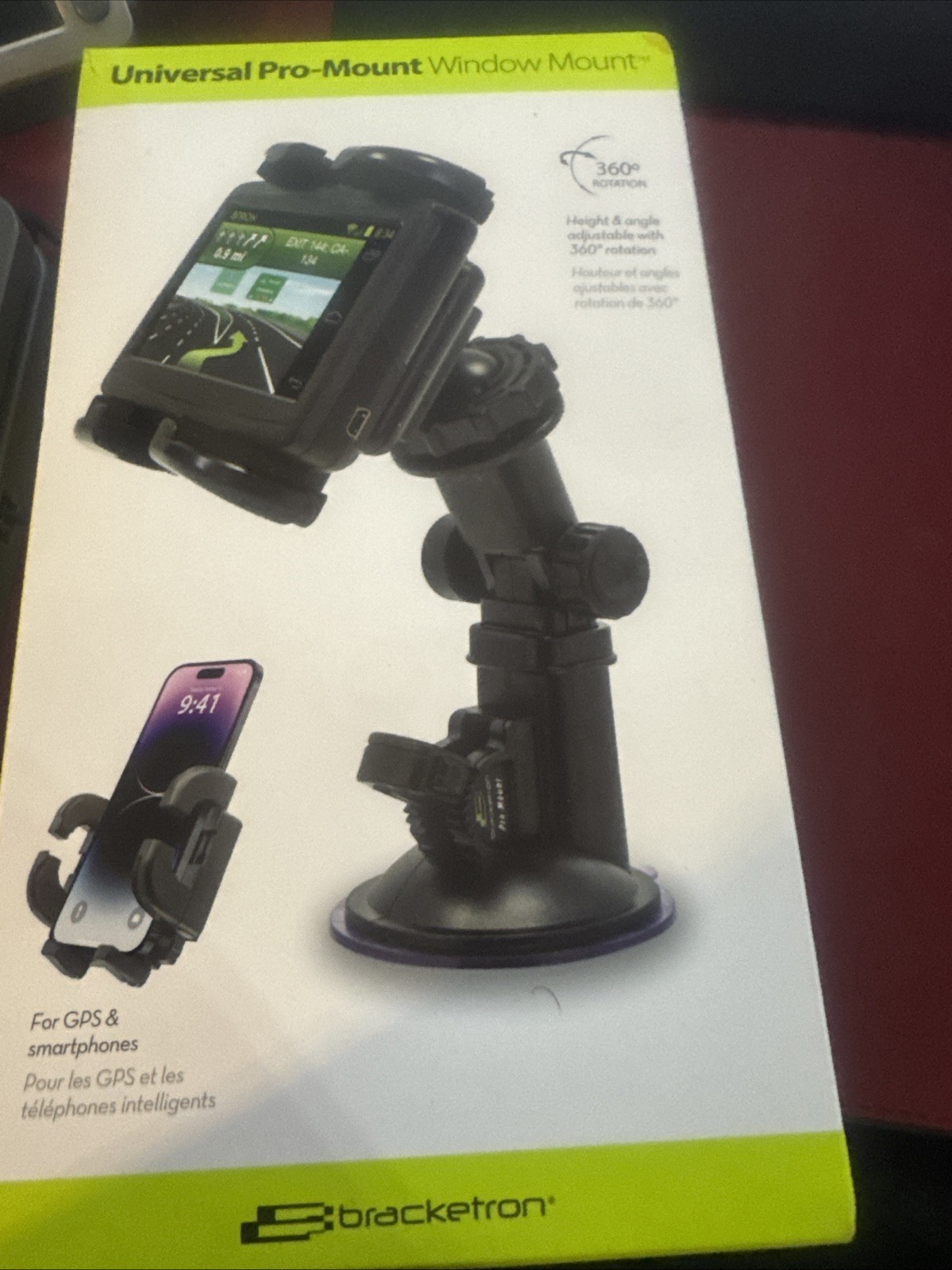 Bracketron Inc GWM702BL Mobile Phone Mounting Bracket   Universal Pro Mount,