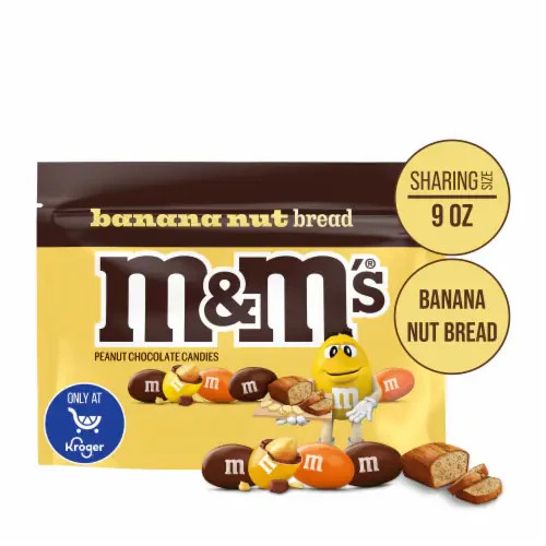 🔥BEST PRICE+FREE SHIP🔥 1 Bag M&M’s LIMITED EDITION Banana Nut Bread 9oz 🔥BEST PRICE+FREE SHIP🔥 1 Bag M&M’s LIMITED EDITION Banana Nut Bread 9oz