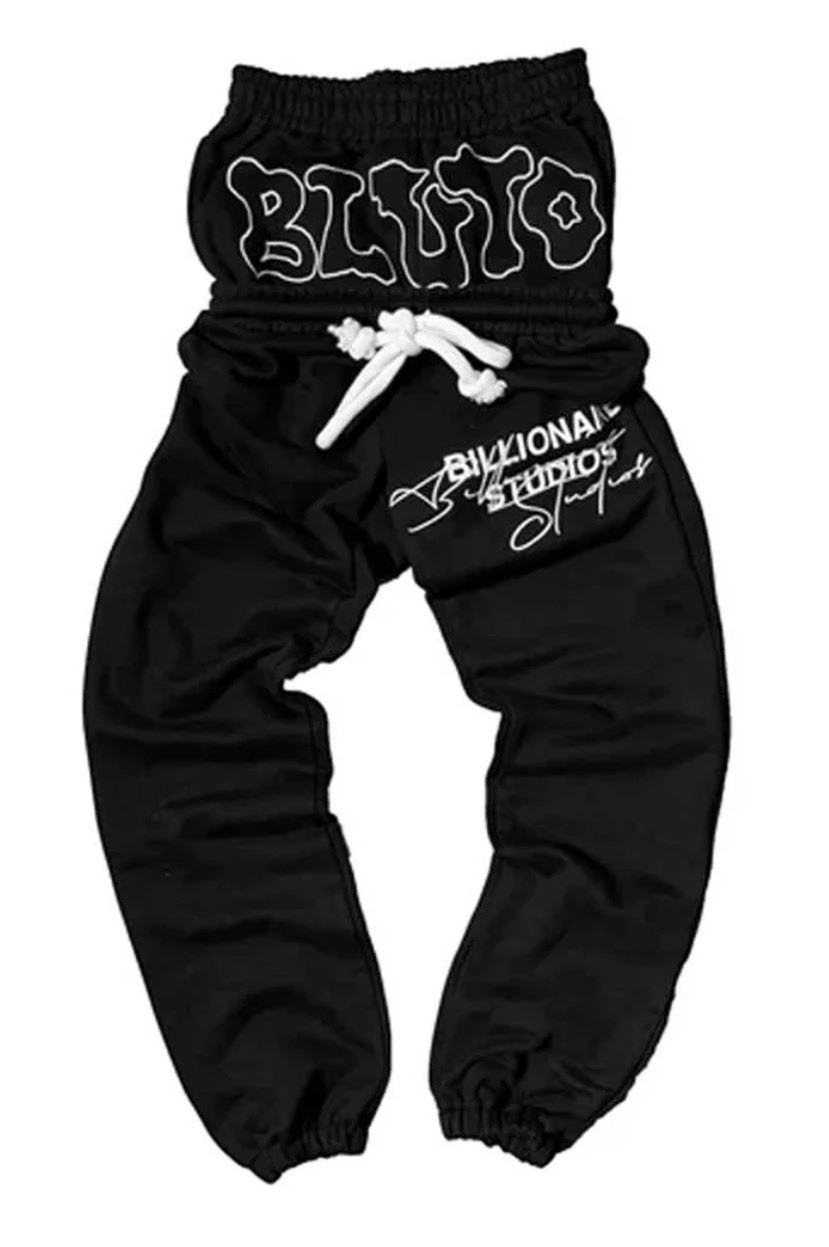 Billionaire Studios Twin Saggin Sweatpants Black - L Billionaire Studios Twin Saggin Sweatpants Black - L