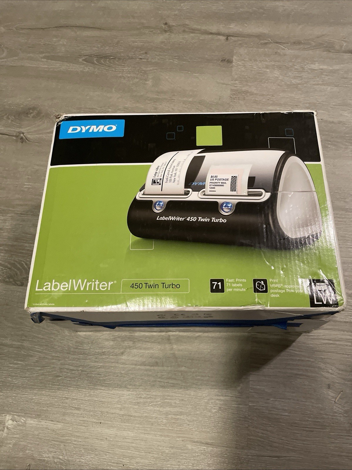 Dymo Labelwriter 450 Twin Turbo Label Printer New/OPEN BOX