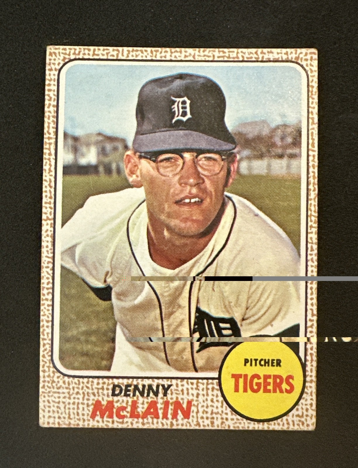 1968 Topps - Denny McLain #40 EX *Collecting Cardboard*