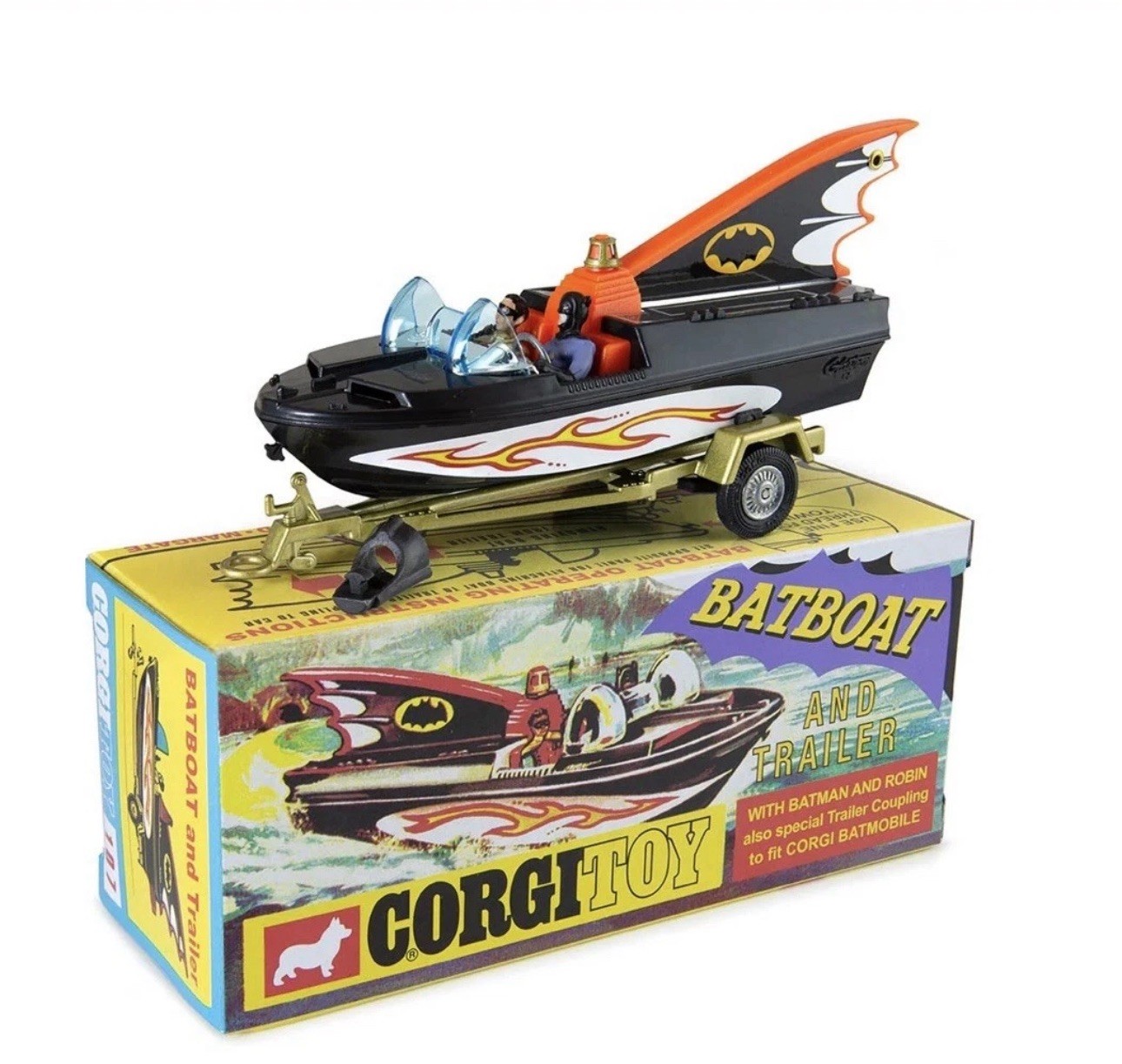 NEW 2025 Corgi Club Batboat 107 W/Trailer NEW 2025 Corgi Club Batboat 107 W/Trailer