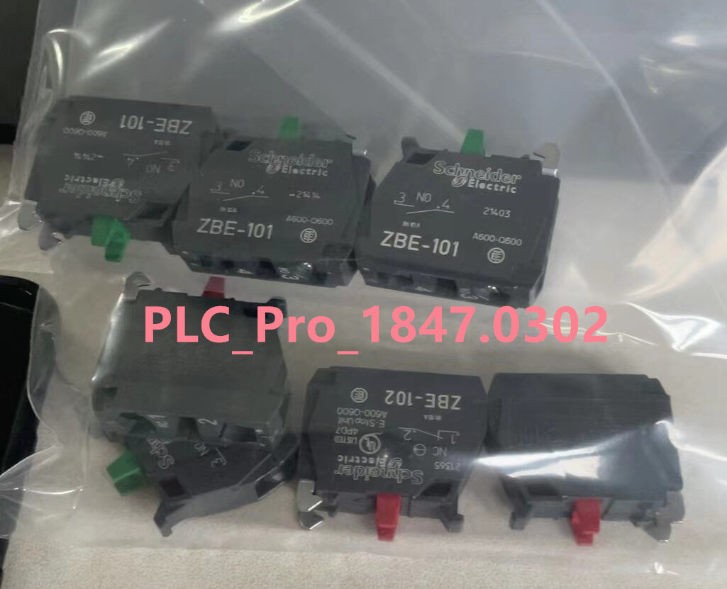 5PC/BOX NEW Schneider ZBE-101 ZBE101 N/O CONTACT BLOCK  Fast delivery