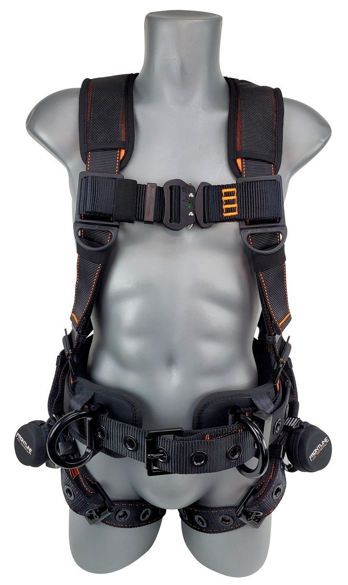 Frontline 110CTB Combat Lite Full Body Harness all Aluminum Hardware