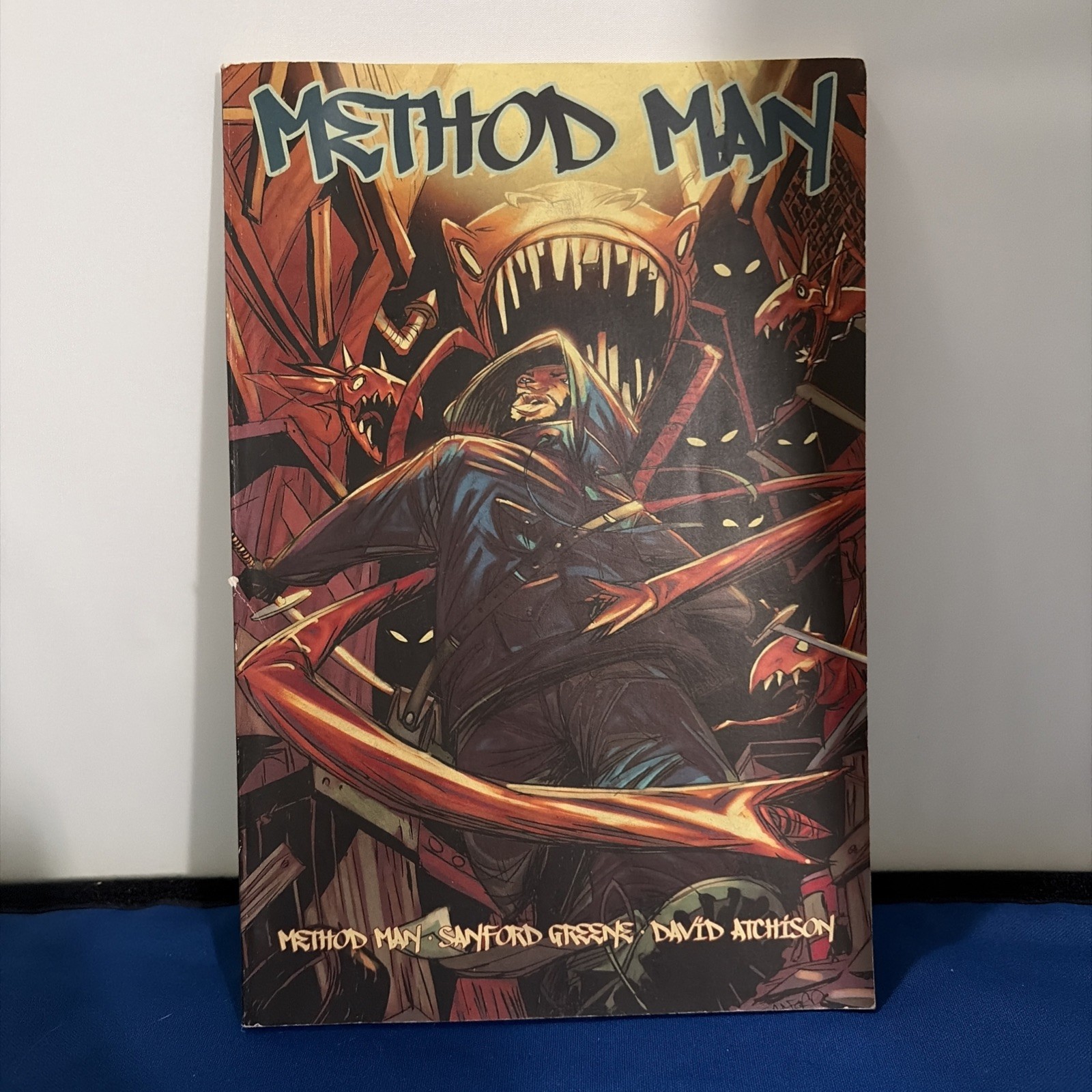 METHOD MAN By Sanford Greene Grand Central Comic First Edition 2008 Wu Tang