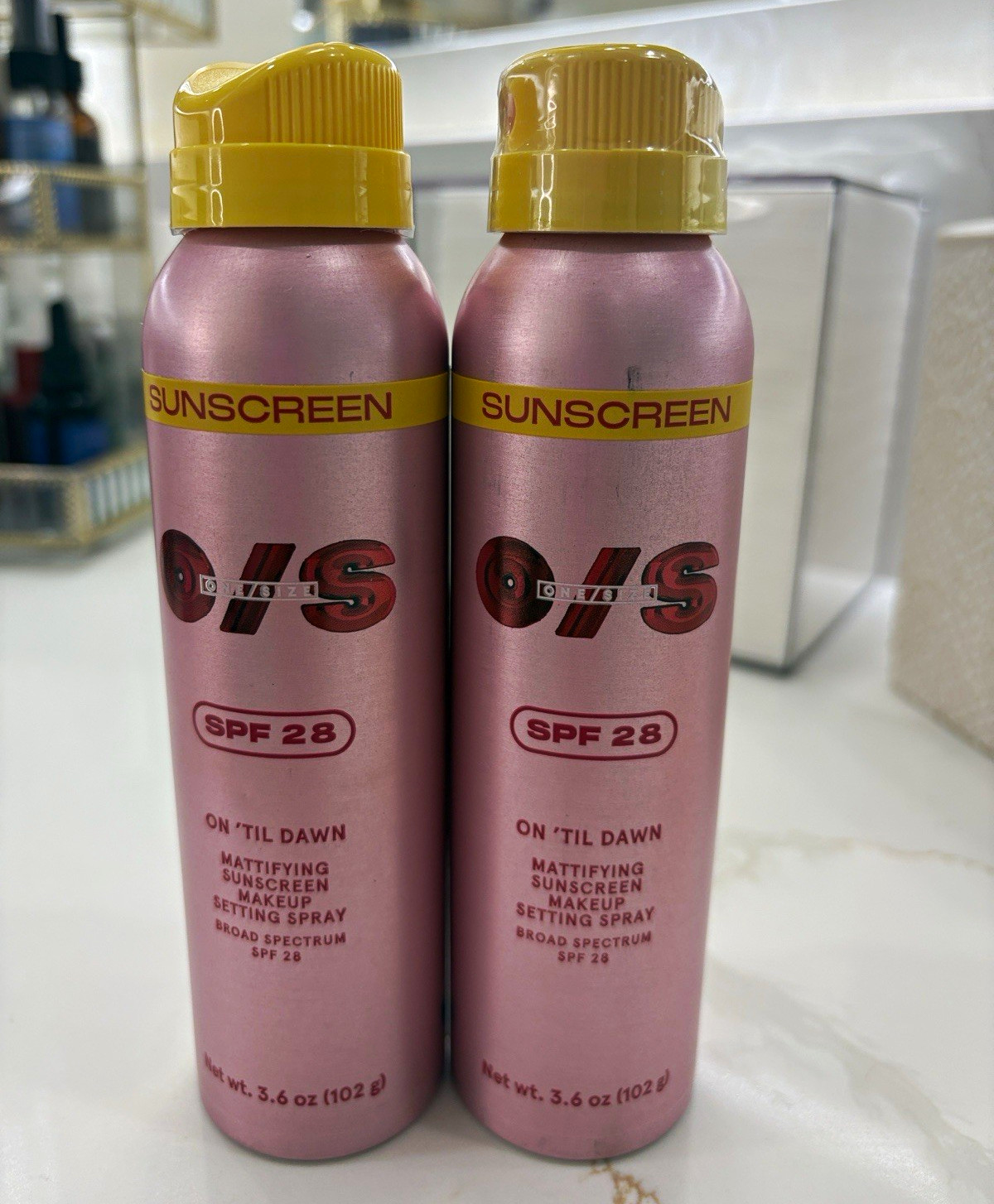ONE/SIZE On 'Til Dawn Mattifying SPF Sunscreen Spray Setting Spray set of 2 ONE/SIZE On 'Til Dawn Mattifying SPF Sunscreen Spray Setting Spray set of 2