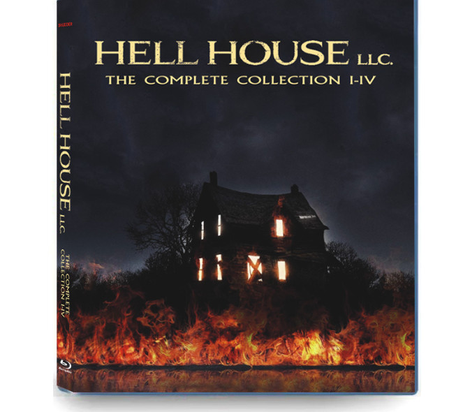 Hell House LLC The Complete Collection I-IV (4-Disc) (Blu-ray, 2024) NEW sealed
