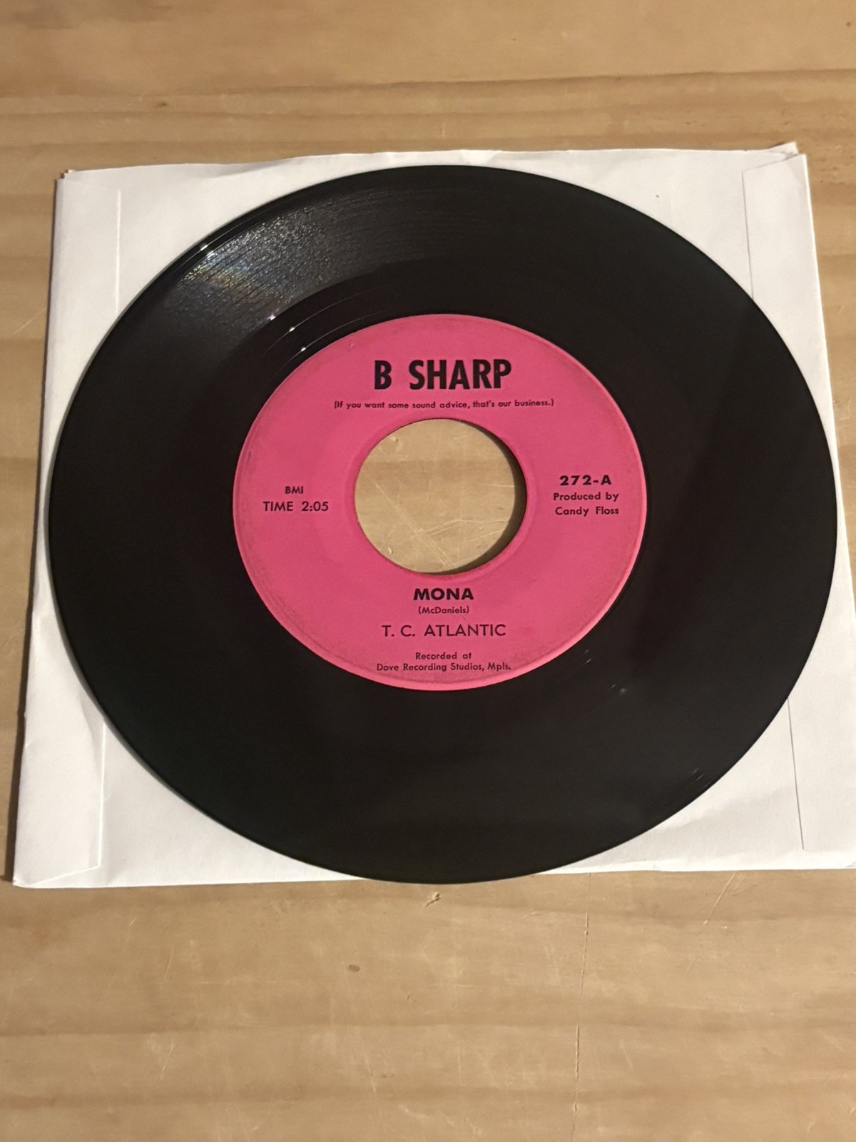 T.C. Atlantic – Mona / My Babe 1966 272 7\