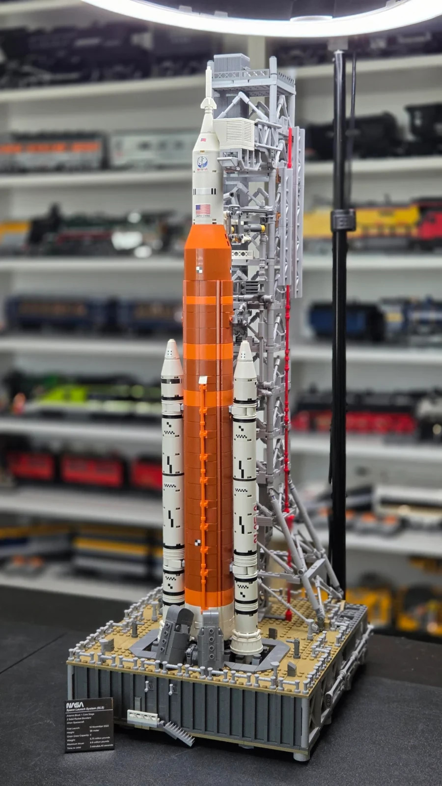 Custom Lego NASA Artemis Space Launch System 3601Pcs (Description BELOW)