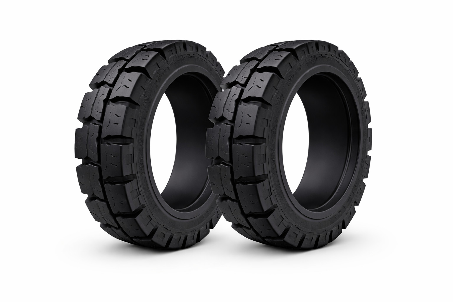 2-14X4-1/2X8SOLID TIRES FORKLIFT TRACTION SOLID TIRES 144128