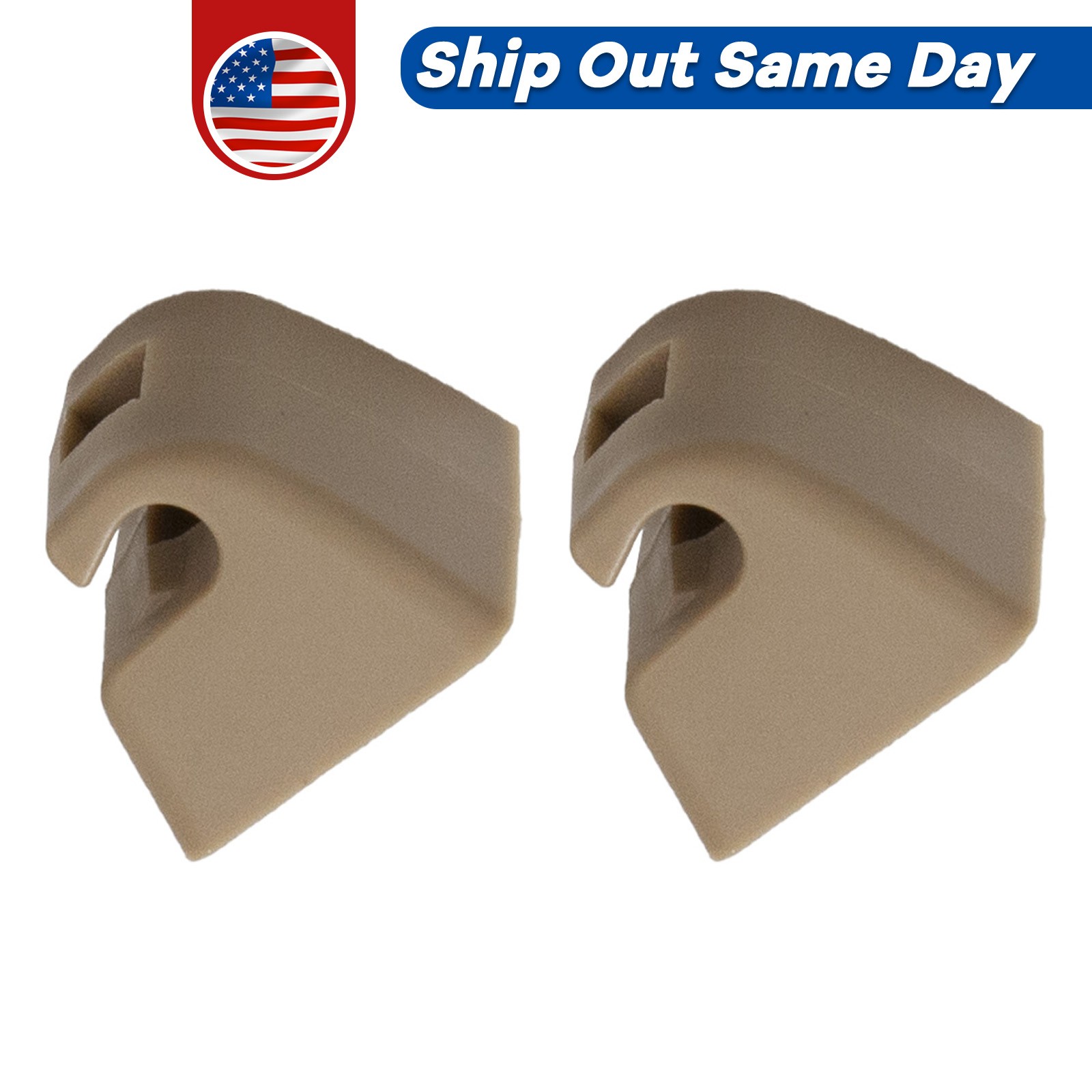 2Pcs Sun Visor Support Clips For Jaguar XJS XJ6 XJ12 1975-1994 HMD1084AAAEE 2Pcs Sun Visor Support Clips For Jaguar XJS XJ6 XJ12 1975-1994 HMD1084AAAEE