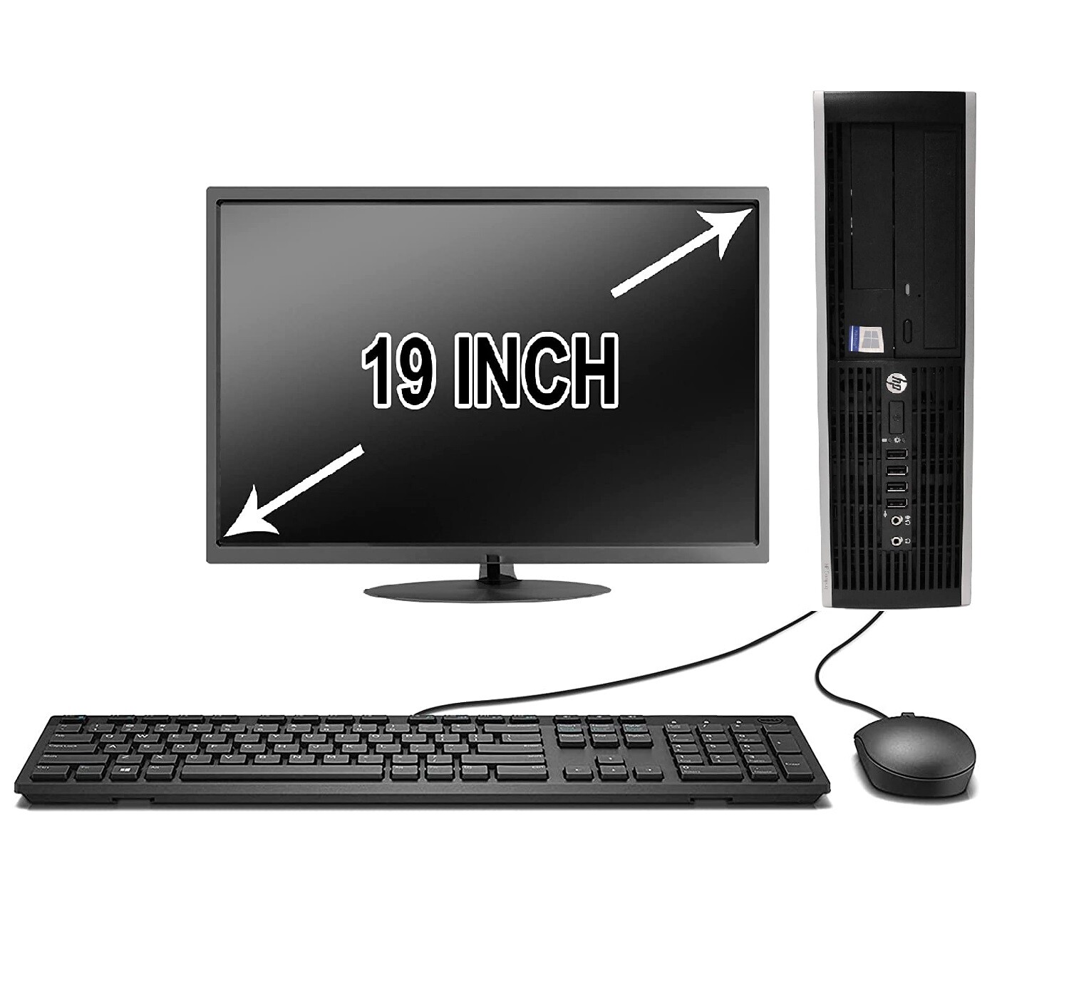 HP Elite G1 Desktop PC 16GB 19\ HP Elite G1 Desktop PC 16GB 19\