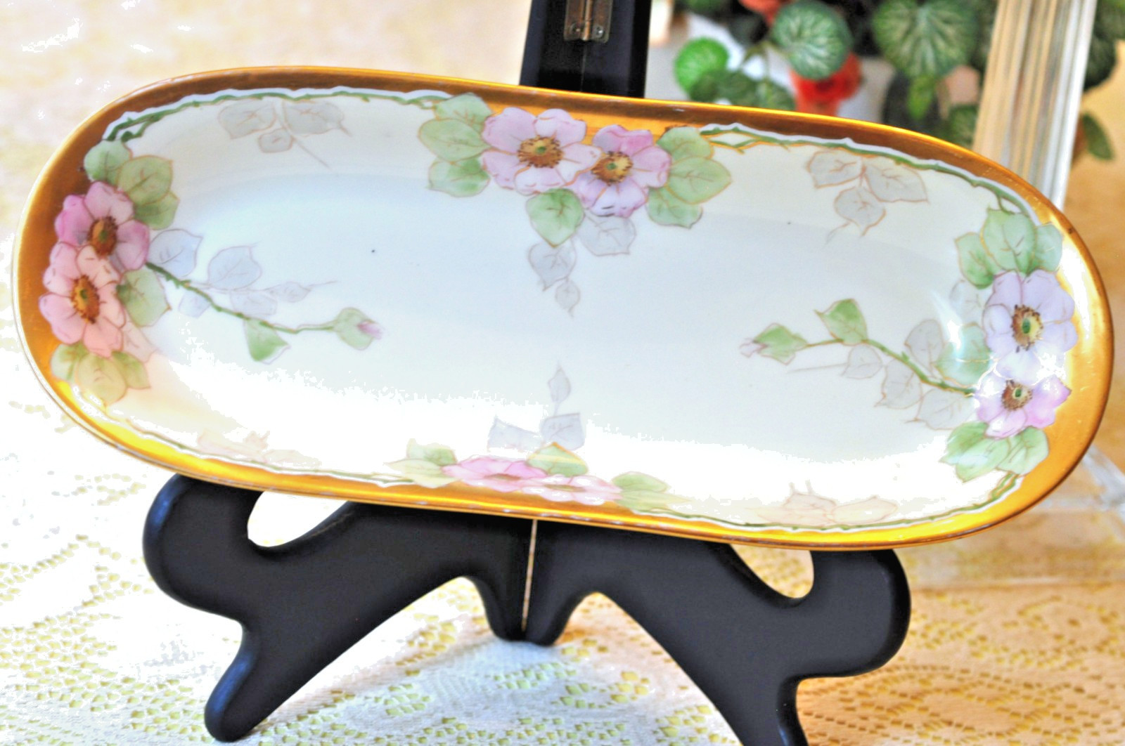 Vtg. Jean Pouyat Limoges Porcelain 12
