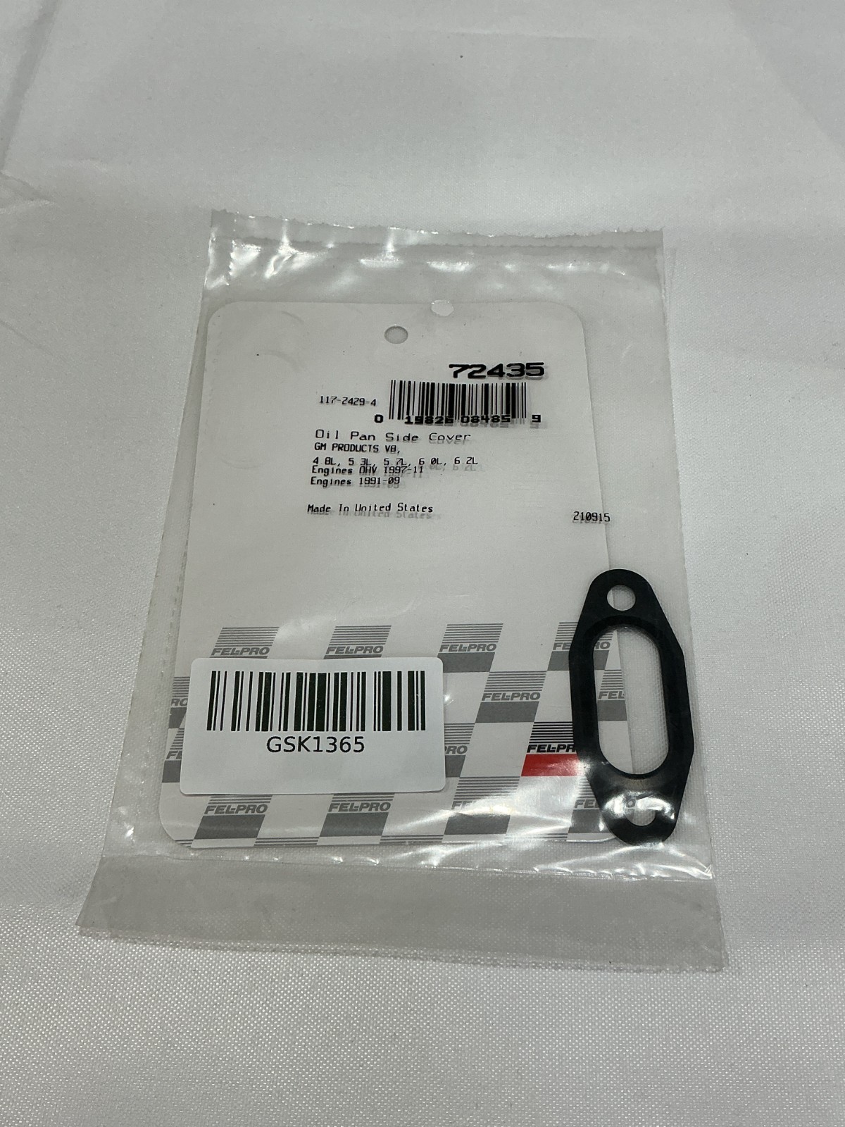 Fel-Pro 72435 Engine Oil Cooler Gasket – Premium OE Replacement Oil Cooler Gaske