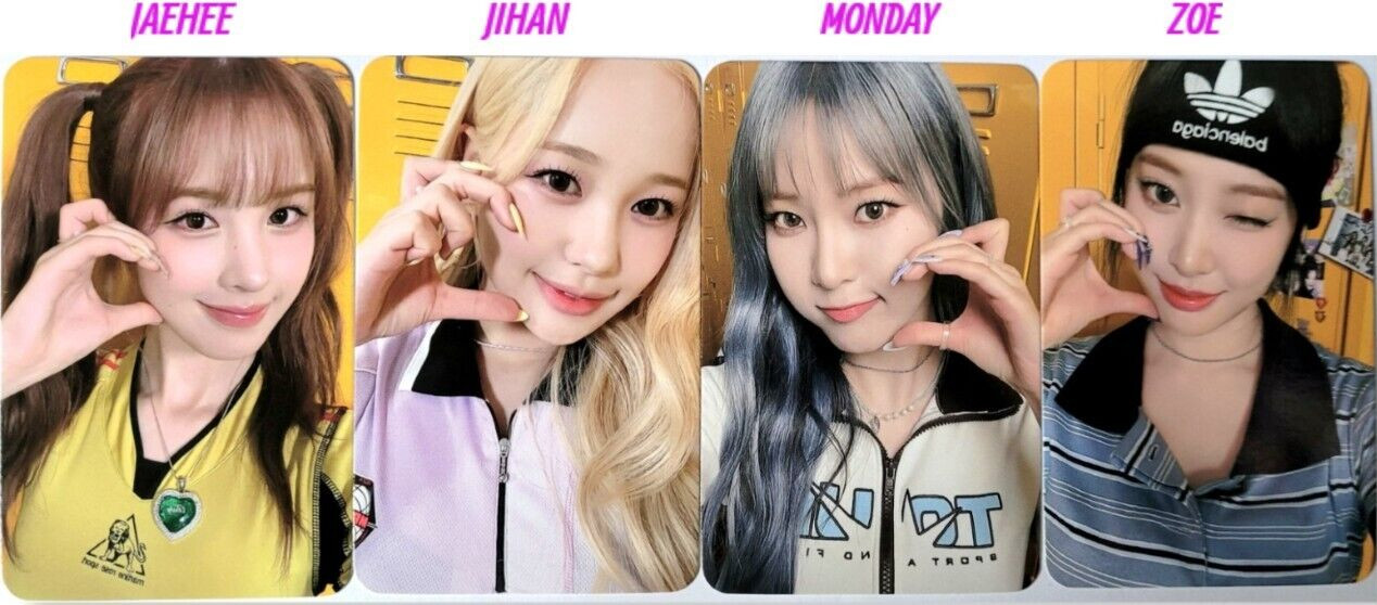 WEEEKLY BLISS OFFICIAL PHOTOCARD -SOUNDWAVE (select) KPOPPIN USA