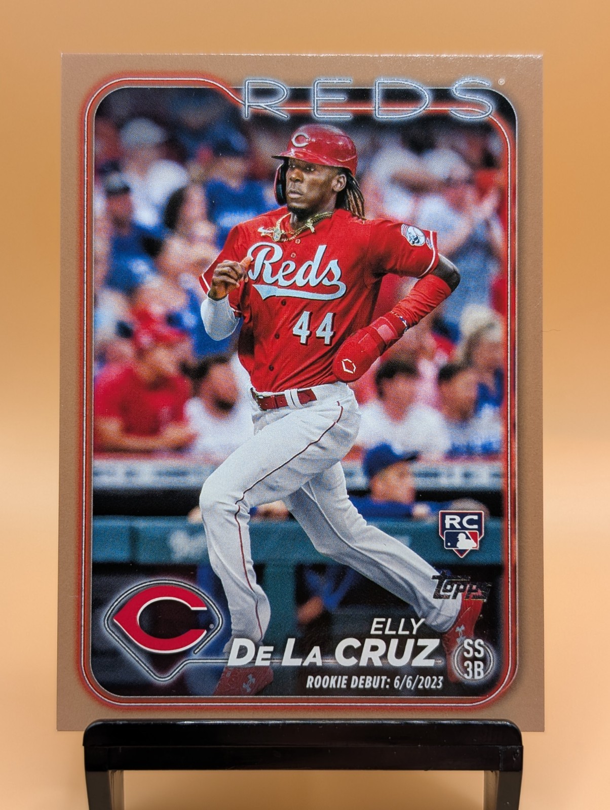 2024 Topps Update Series - Rookie Debut Elly De La Cruz #US350 Gold /2024 (RC)