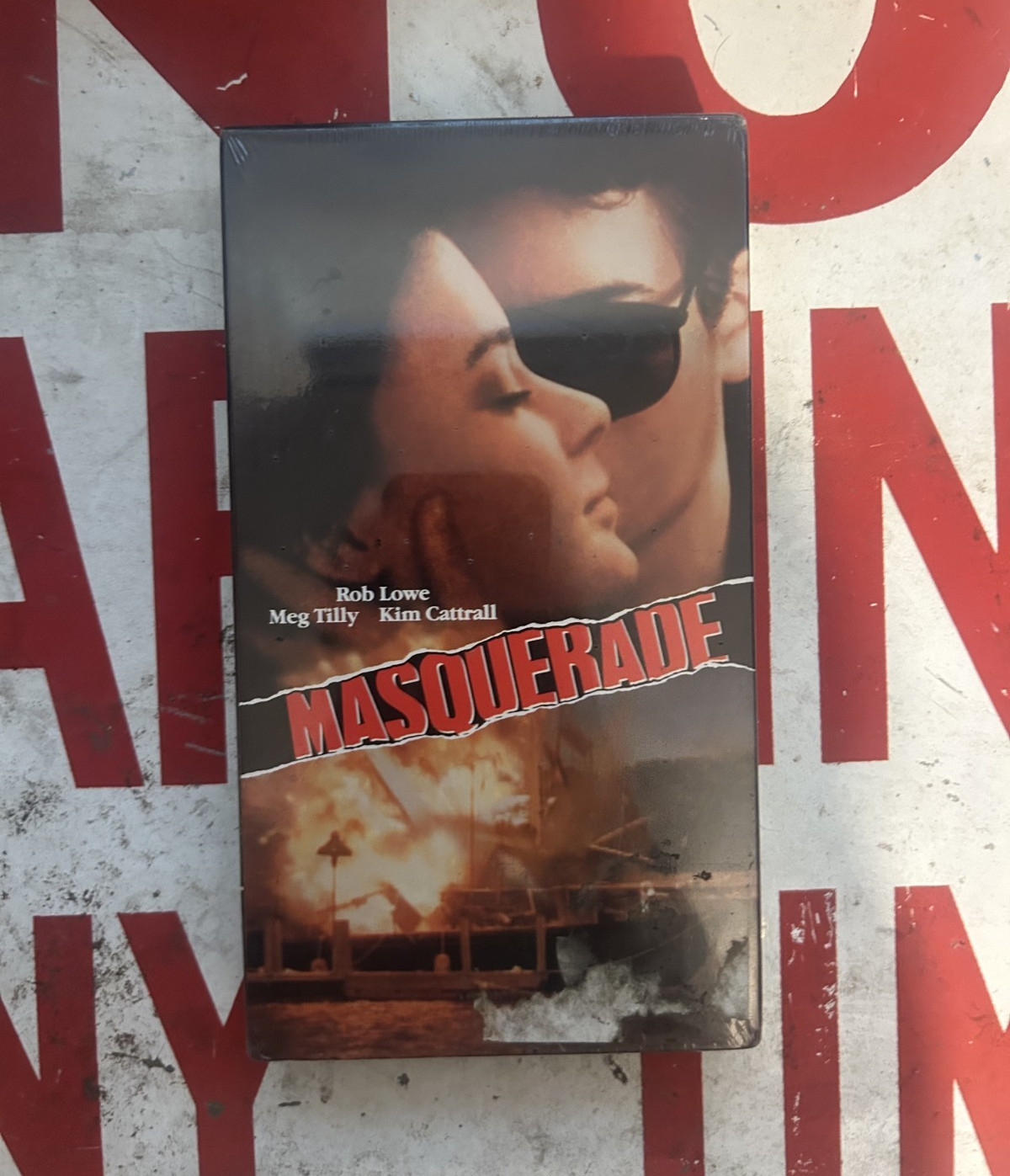 CBS Fox Video Masquerade VHS 1988 NTSC R English Bob Swaim Lowe Tilly
