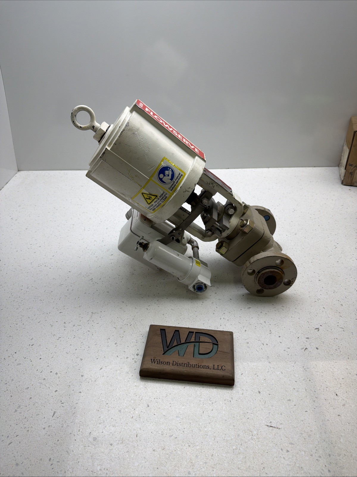 Flowserve MK 1 Valtek Pneumatic Stainless Flanged Globe Valve 1in 150 NOS