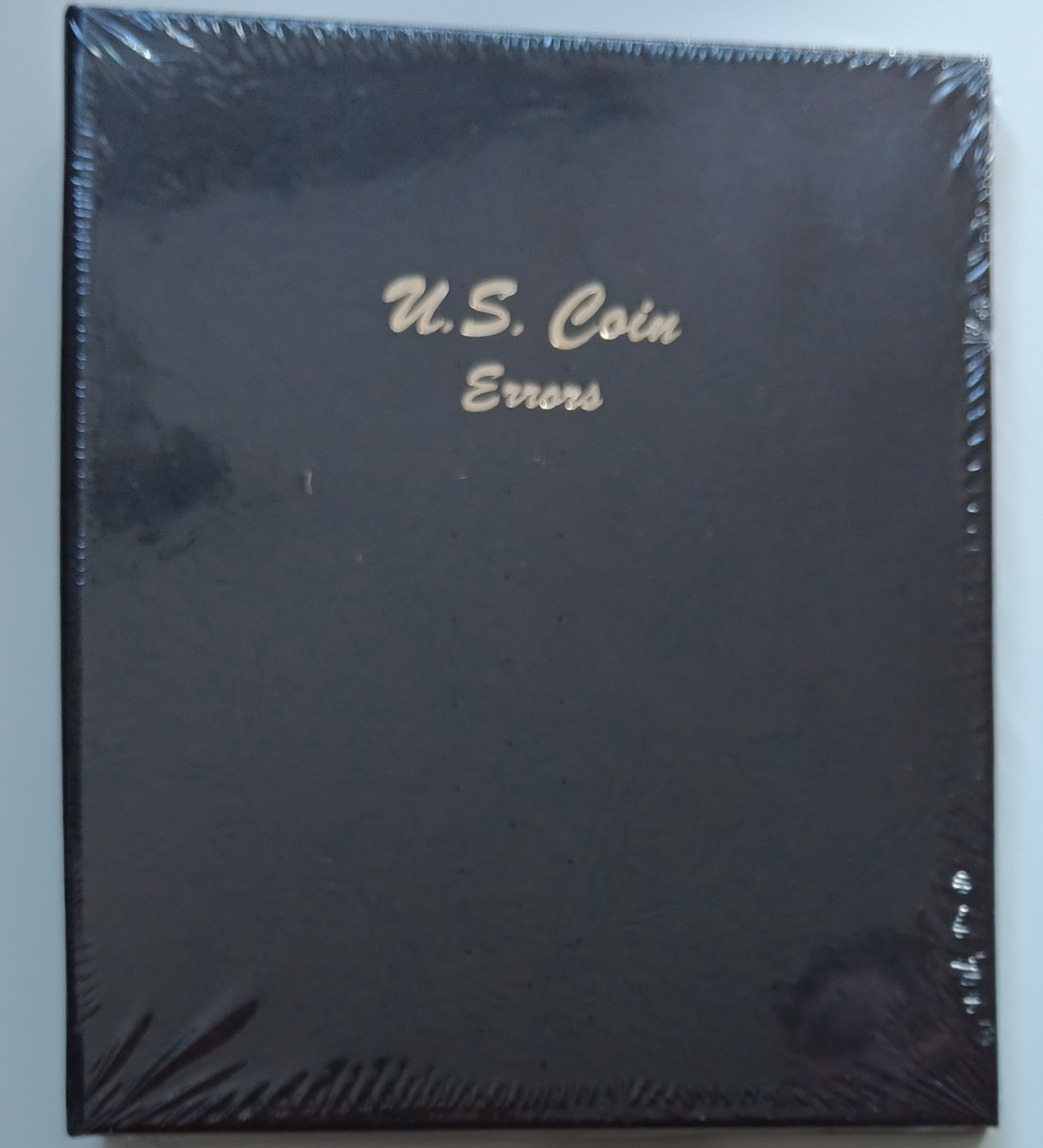 NEW RARE Dansco U.S. Coin Errors Album Book 9 Vinyl Pages For 108 2x2 Holders
