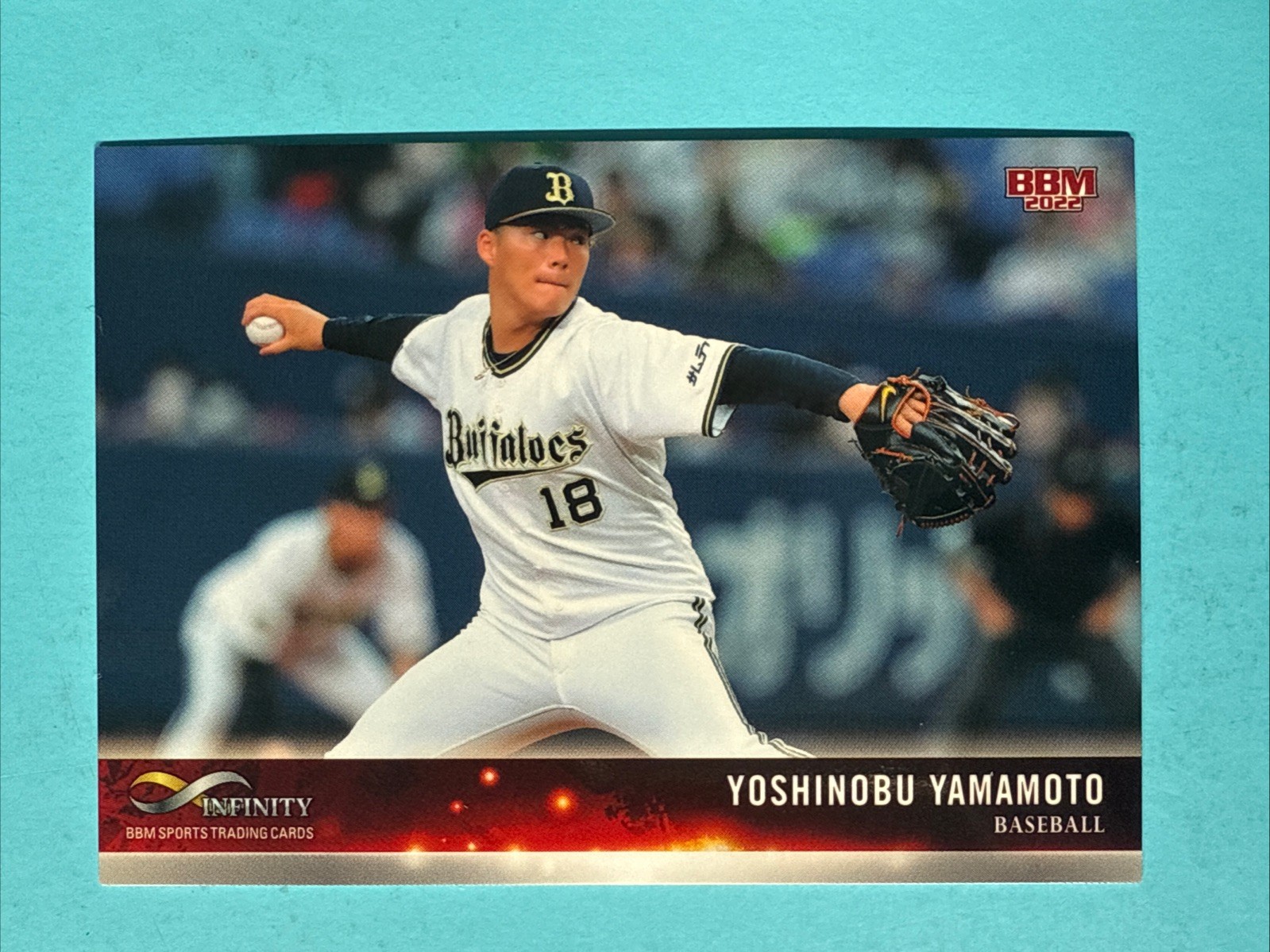 Yoshinobu Yamamoto 2022 BBM Infinity #22 MLB Pre Rookie Card RC LA Dodgers Yoshinobu Yamamoto 2022 BBM Infinity #22 MLB Pre Rookie Card RC LA Dodgers